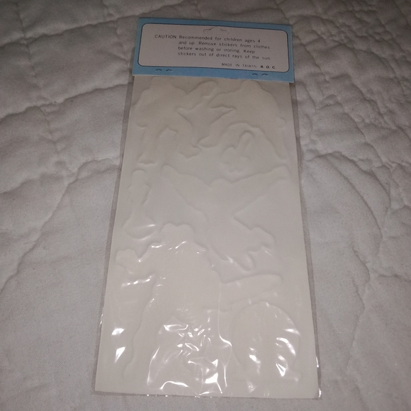 New Old Stock He-Man And The MASTERS Of The Universe Puffy Stickers Unpunched - Picture 10 of 11